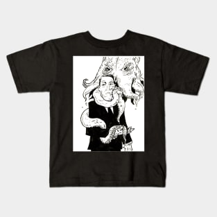 Lovecraft And Friend Kids T-Shirt